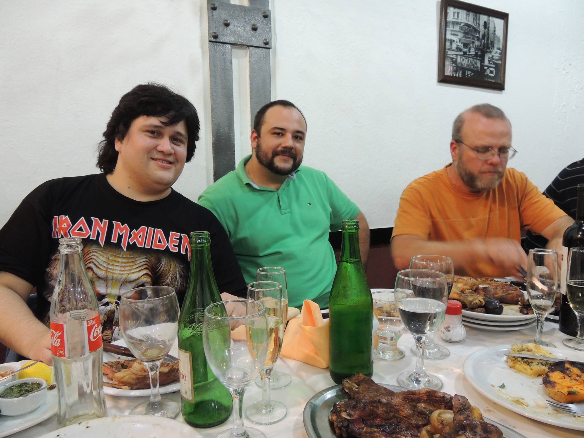 Cesar Rodas, me and Rasmus